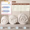 BuLuTu Lightweight White Down Alternative Toddler Comforter Duvet Insert