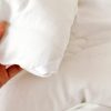 BuLuTu Lightweight White Down Alternative Toddler Comforter Duvet Insert