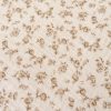 BuLuTu 2-Pack Floral Muslin Fitted Crib Sheets - Camellia & Forest Print