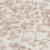 BuLuTu 2-Pack Floral Muslin Fitted Crib Sheets - Camellia & Forest Print