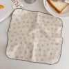 BuLuTu 4-Pack Muslin Cotton Kitchen Towels & Reusable Cleaning Cloths
