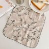 BuLuTu 4-Pack Muslin Cotton Kitchen Towels & Reusable Cleaning Cloths